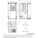 Falownik wektorowy 3,7kW 3-fazowy 460VAC Delta Electronics VFD037C43E